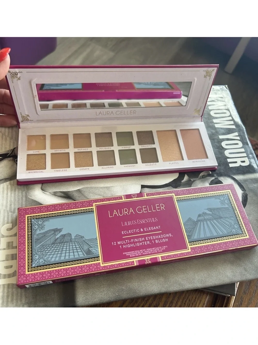 Laura Geller Laura’s Essentials Eclectic Elegant Eye Face Palette NEW BOX